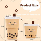 Cute Standing Pencil Case For Kids, Pop Up Pencil Box Makeup Pouch, Christmas Gift Kids Corduroy Pen Holder Organizer Cosmetics
