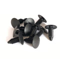 KOMORAX 50 pcs Medium Multi-Gauge Rivet 3/16 or 7/32 Hole Patio Strapping Fasteners Webbing Lawn Chair Lounge (Black)
