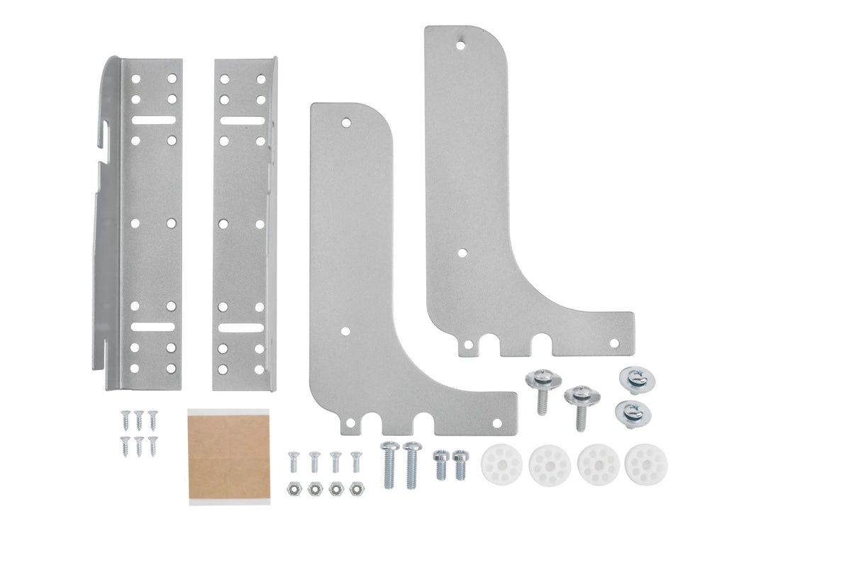 Rev-A-Shelf Heavy Duty Door Mount Kit-RVDM117KIT-Silver, Standard, Silver