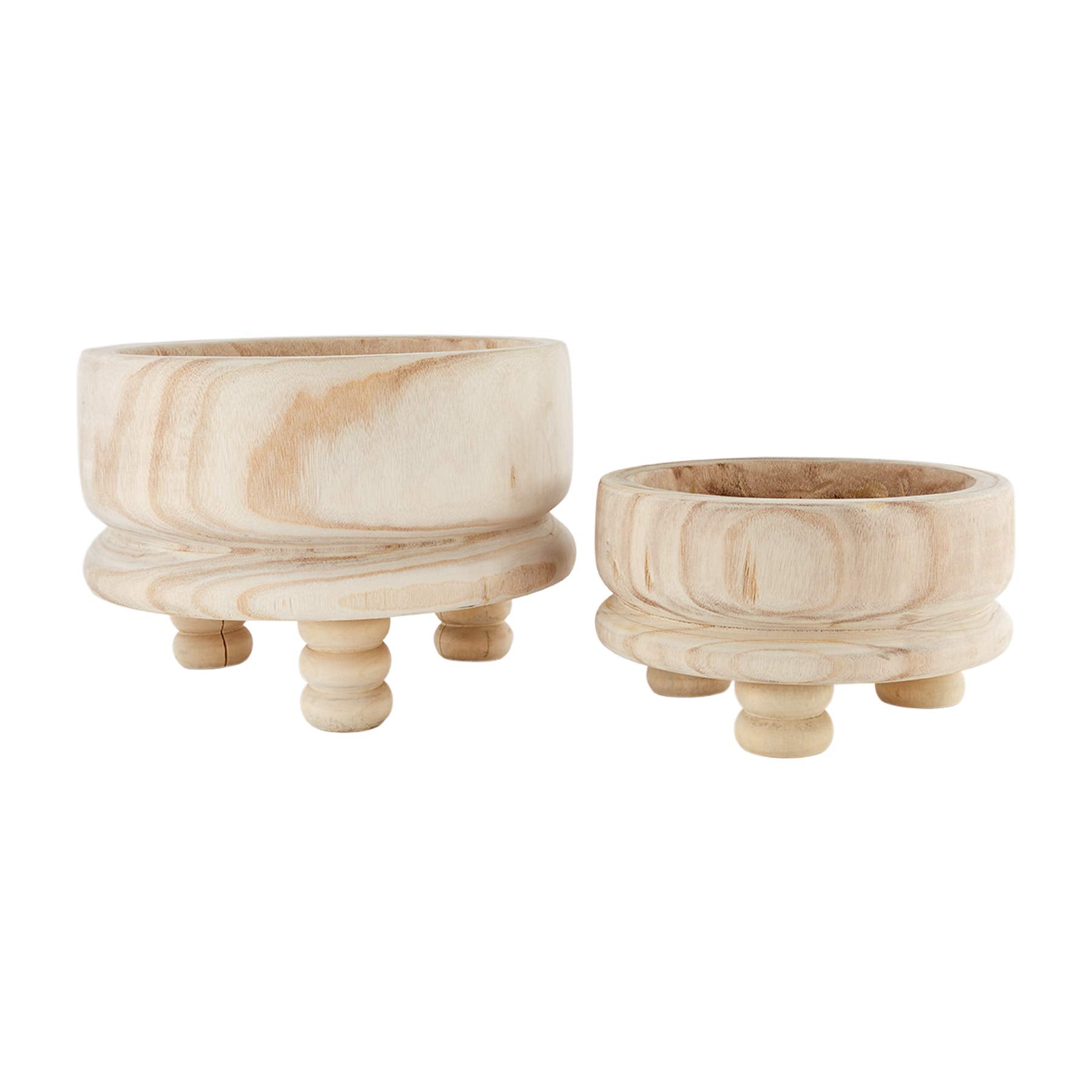Mud Pie Paulownia Fotted Bowl