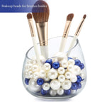 200 Pieces Floating No Hole Pearls And 6500 Pcs Transparent Water Gels,Floating Beads Pearls For Vases,Pearl Beads For Home Wedd