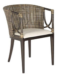 Safavieh Home Collection Beningo and Arm Chair, Brown/Black