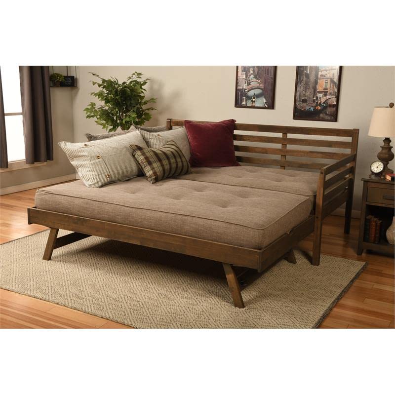 Kodiak Furniture Twin to King Size Daybed with Pop Up Bed and Mattresses - Thumbnail 2