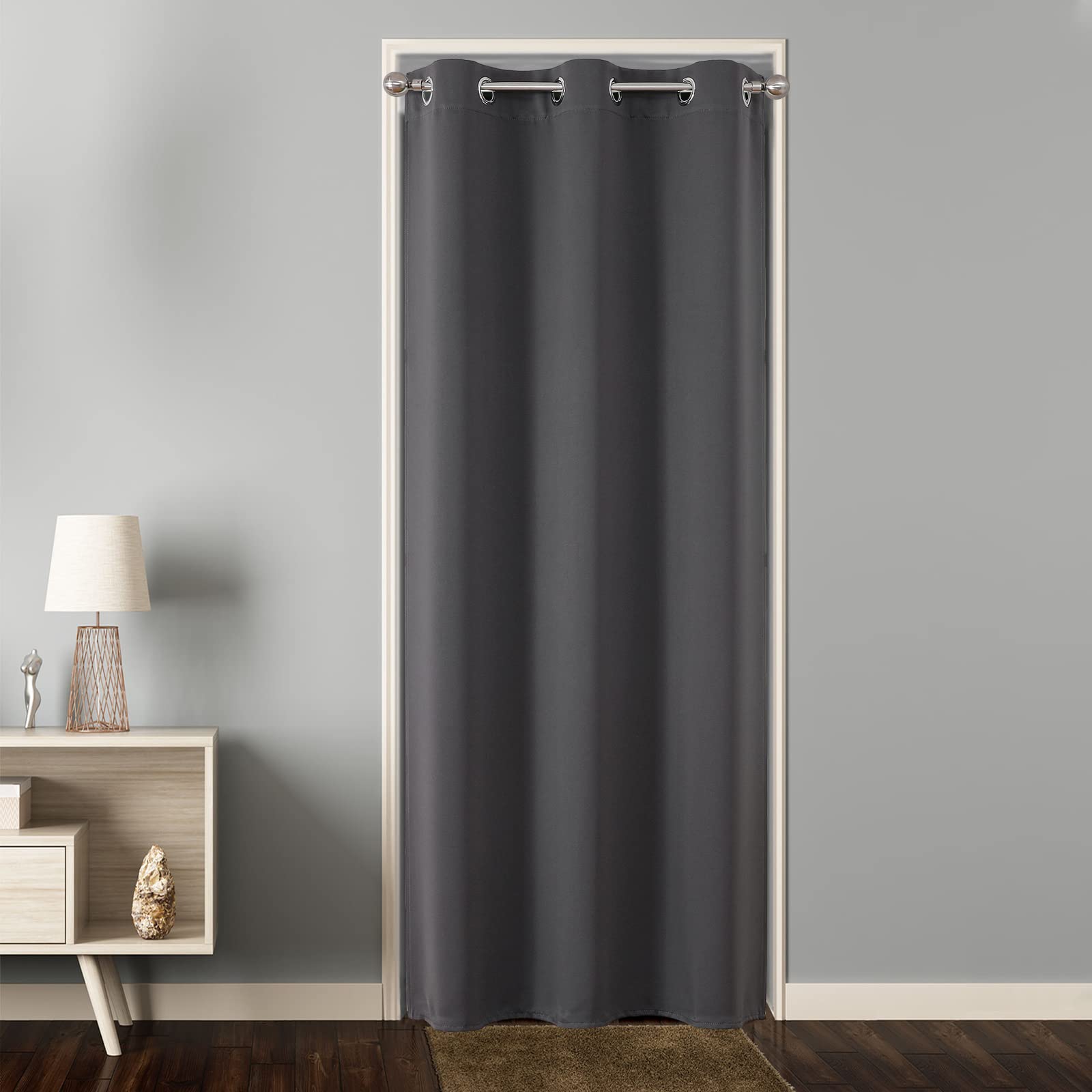Joydeco Door Curtain Closet Door, Closet Curtain for Open Closet, Closet Curtains for Bedroom Closet Door, Door Curtains for Doo