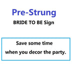 Holographic Bride To Be Banner, Iridescent Bridal Shower Sign Hanging Party Decorations For Bachelorette Weekend, Engagement, Br