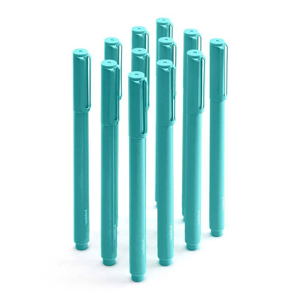Poppin Aqua Signature Ballpoint Pens