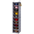 LADYBRO Oxford Cloth Hat Rack for Closet, Storage or Display, Grey, Large
