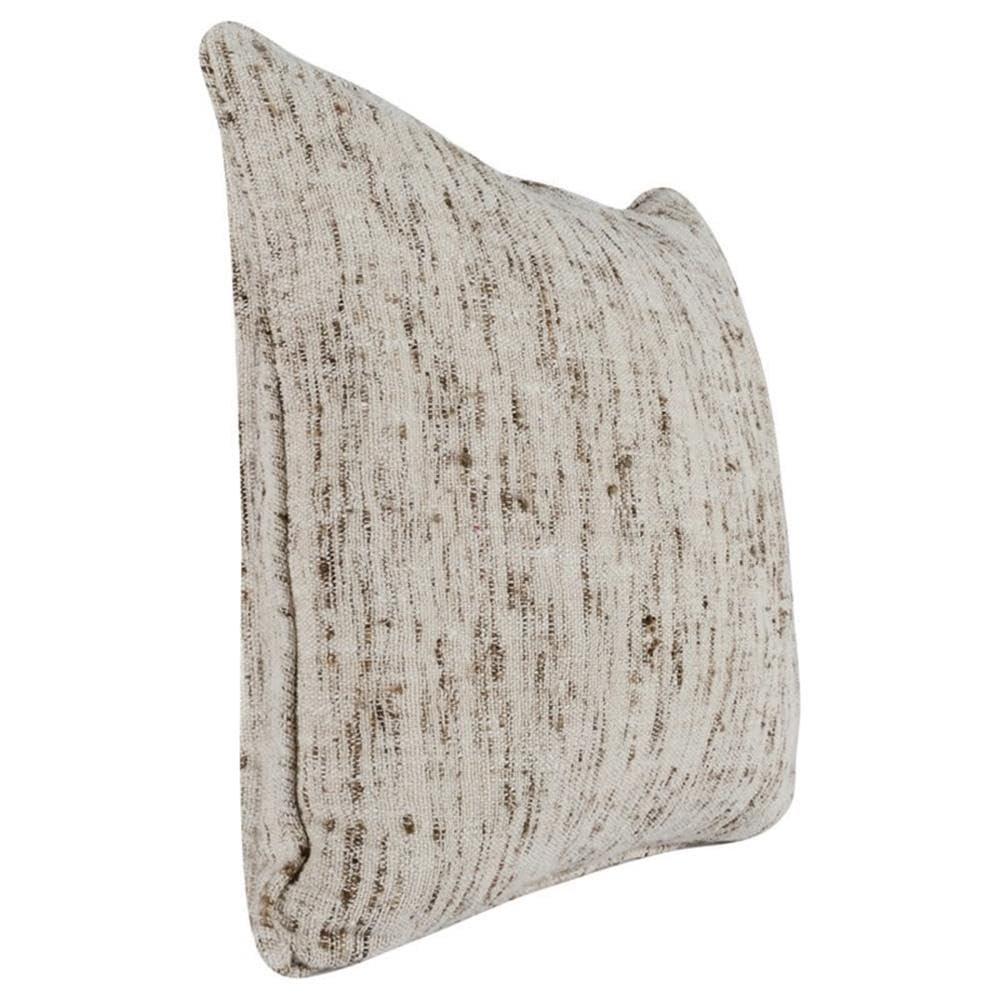Kosas Home Tavi 22X22 Square Cotton And Linen Throw Pillow In Natural