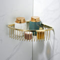 GORDEE Bathroom Shower Caddy Corner Shelf Basket, Ultra Sturdy Rust-Proof Stainless Steel Bathroom Shelf Organizer Shampoo Holde