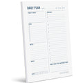 Two Tumbleweeds Daily Planner Notepad With Hourly Schedule - Adhd Planner, Time Block Planner, Desktop To Do List Notepad, Colle