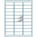 Shop4Mailers 30-Up White Permanent Self Adhesive Shipping Labels 1    X 2 5/8    Easy Peel Stickers For Laser & Inkjet Printers