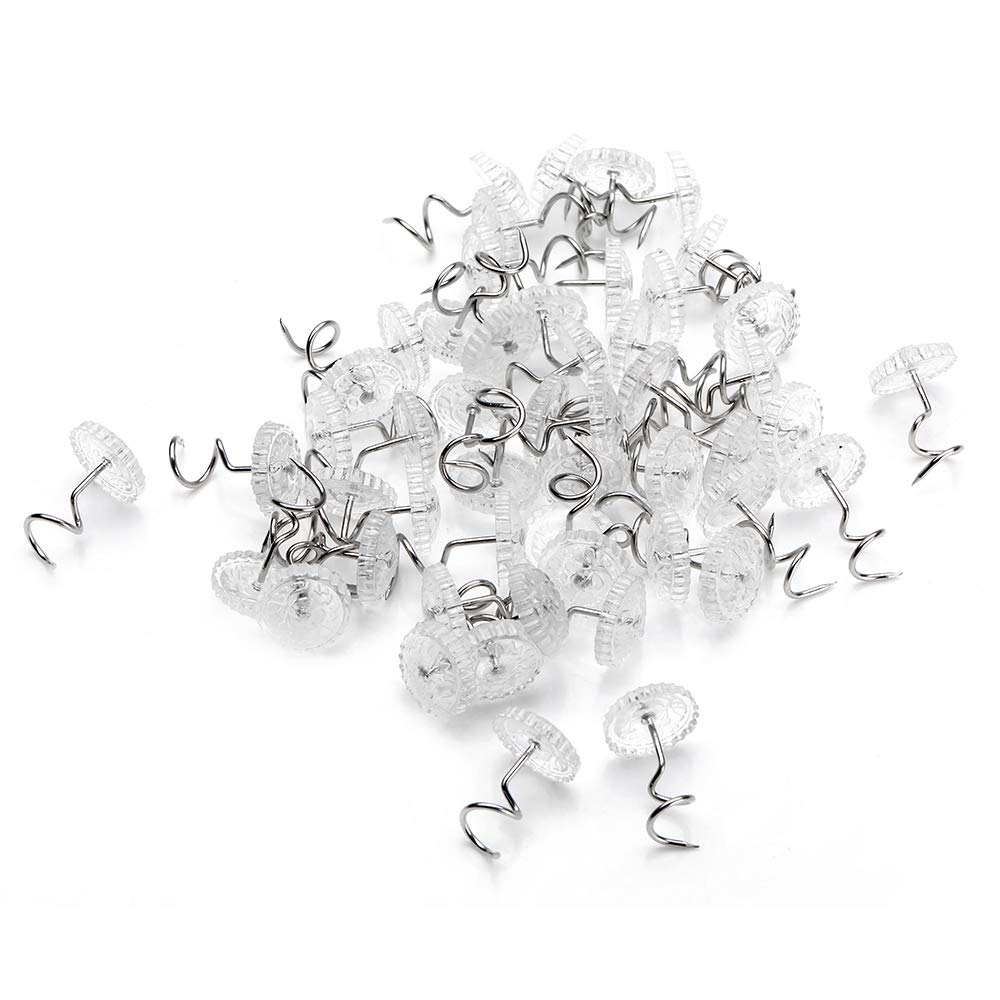 Green Fabwood Twisty Pins For Upholstery, Slipcovers And Bedskirts 50/Pkg