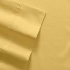 Sweet Home Collection 6 Piece 1500 Supreme Collection Brushed Microfiber Deep Pocket Sheet Set-2 Extra Pillow Cases, Great Value, Split King, Yellow