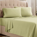 Empyrean Twin Sheets Set - 110 Gsm 4 Piece Bed Sheets For Twin Size Bed, Double Brushed Twin Size Sheets, Soft Bedding Sheets &