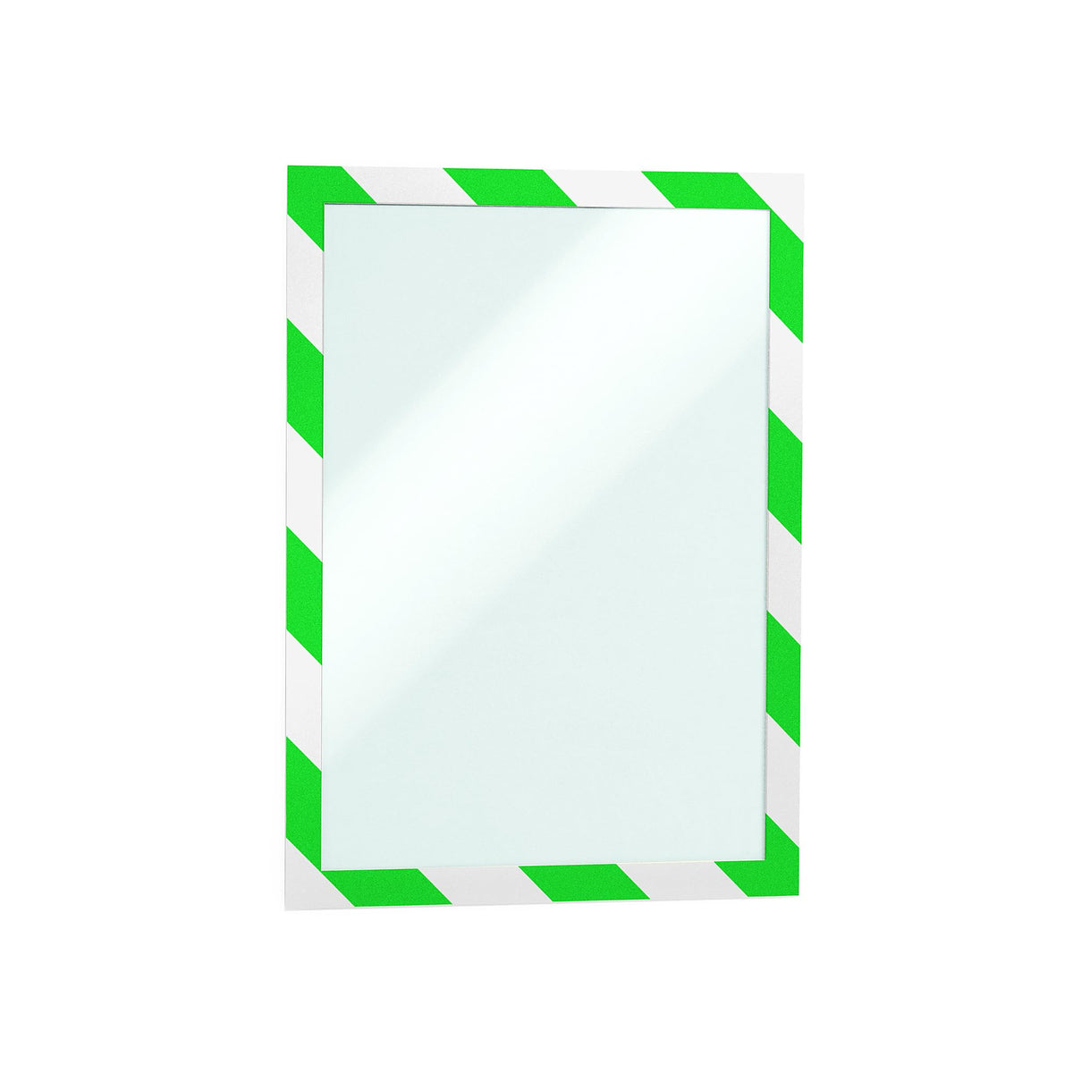 Durable 4770131 Self Adhesive Frame, Ltr, Green/White