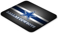Gaming Mouse Pad, Sport Football Mousepad With Non-Slip Rubber Base For Laptop Computer Desktop Game Mat,Fans Gift Blue White Wh