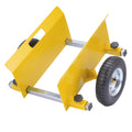 AIWFL Panel Dolly Heavy Duty Door Cart 660LBS Capacity Adjustable Drywall Mover with 8 Pneumatic Wheels Panel Cart for Drywall S