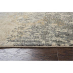 Rizzy Home Alora Decor Euphoria 5' X 8' Floral Distress Beige/Gray/Rust/Blue Hybrid Rug