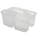 Bath Bliss 2 in 1 Portable, Bathroom Shower Caddy for Shampoo, Conditioner, Soap, and Cosmetics, in Bath Tote