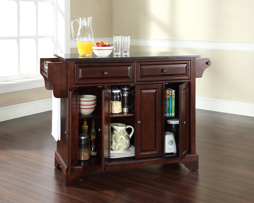 Crosley Furniture Lafayette Granite Top Kitchen Island