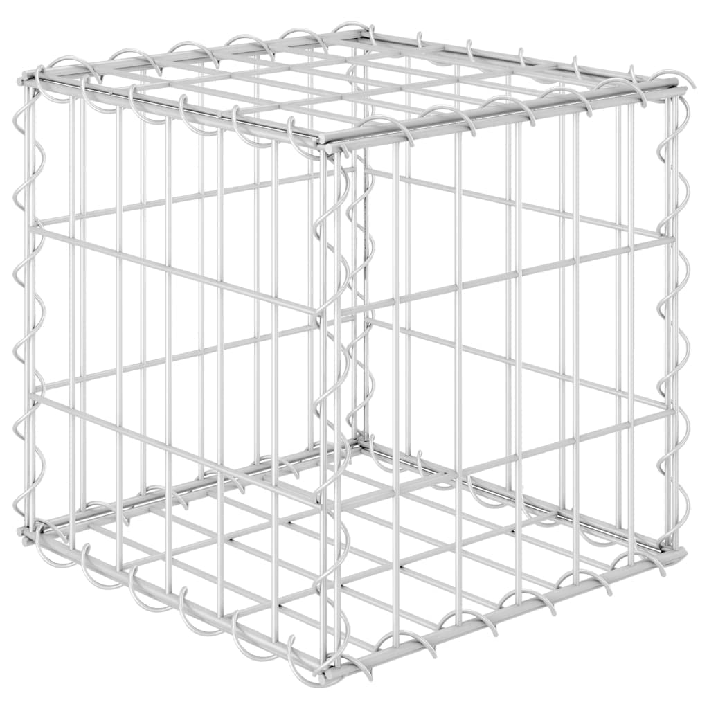 Vidaxl H-Shaped Gabion Planter Steel Wire Outdoor Garden Gabion Basket Wall Pot Stone Pot Wire Mesh Patio Wall Planter Border 26