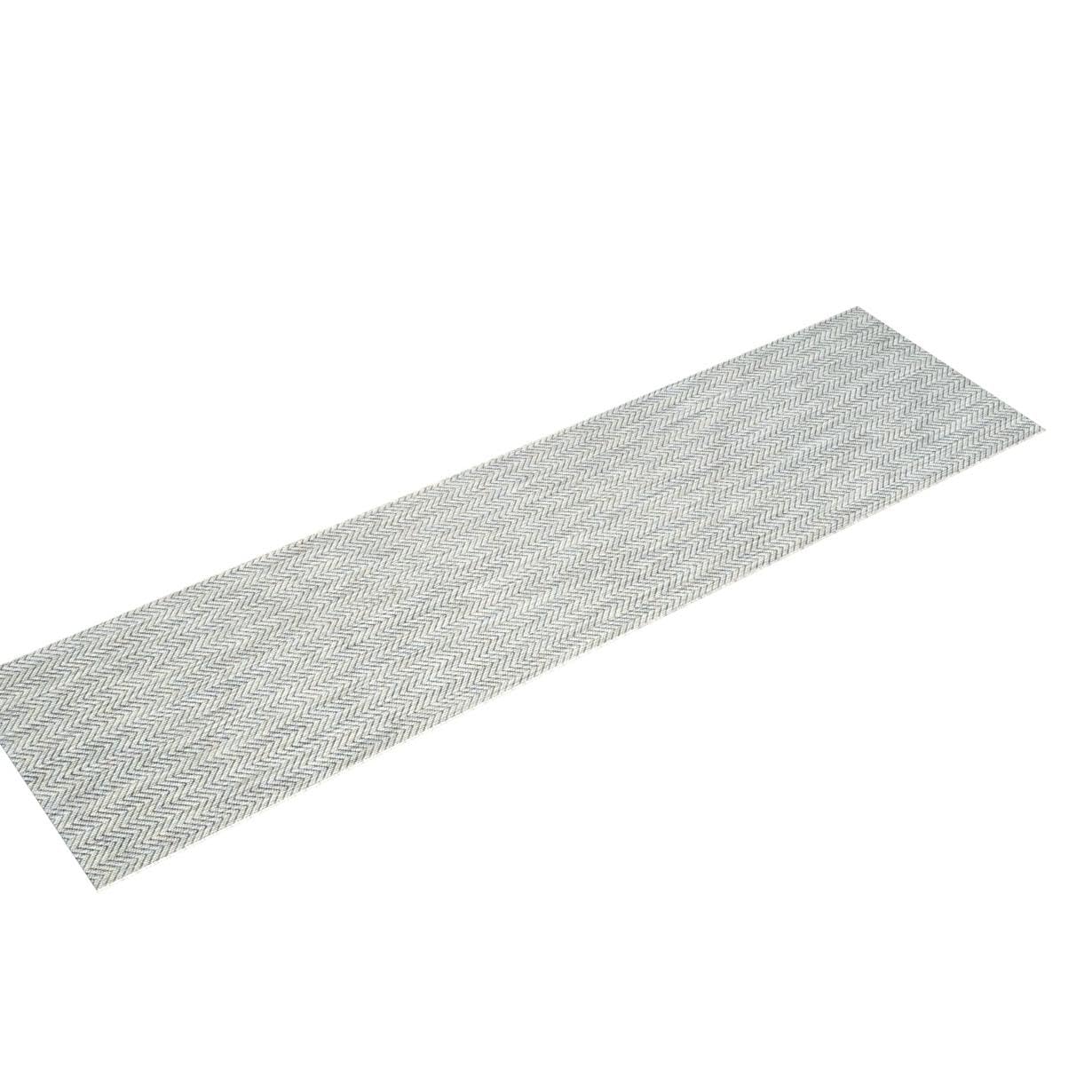 Safavieh Courtyard Collection 2'3' X 20' Grey/Navy Cy8022 Indoor/ Outdoor Patio Backyard Mudroom Runner Rug