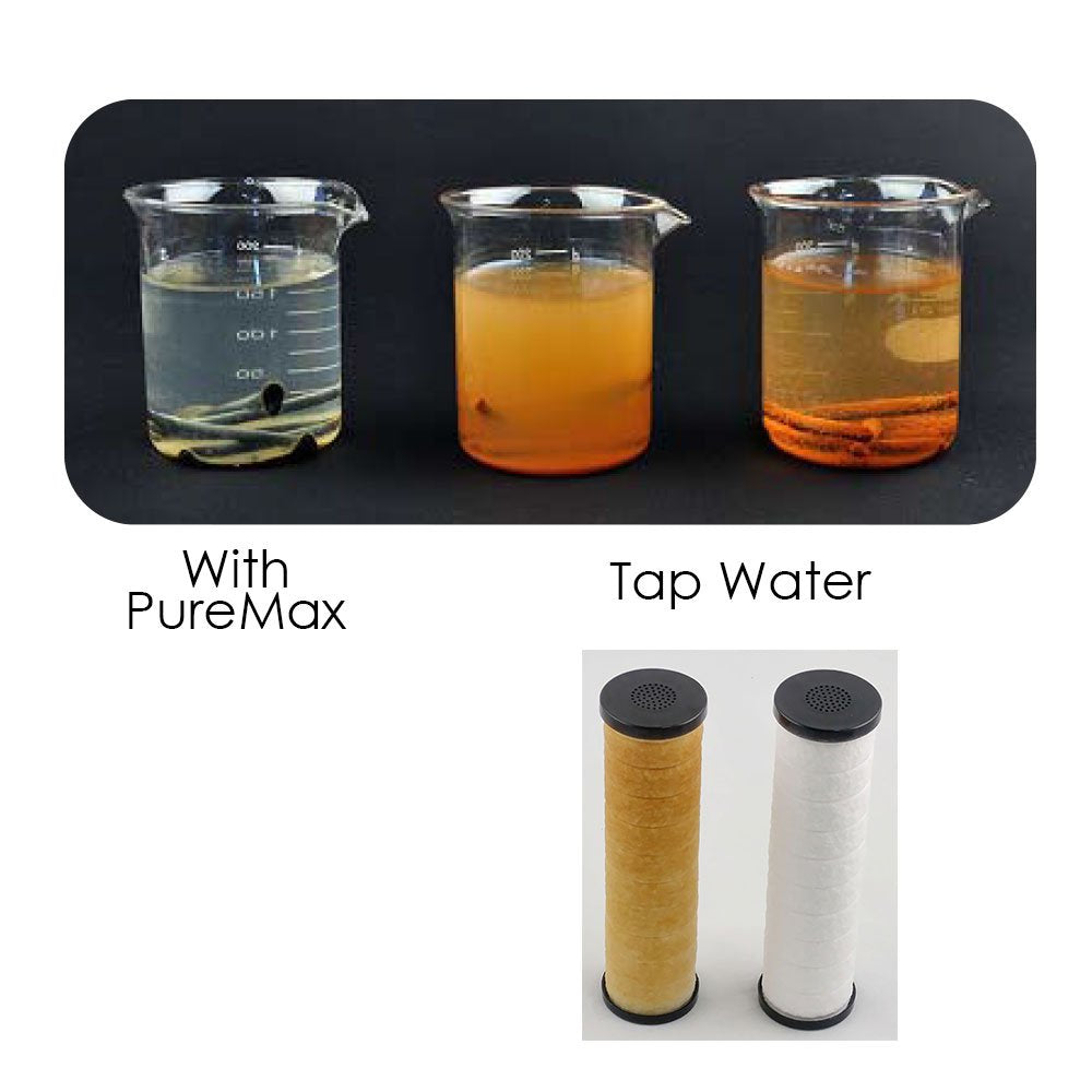 Sonaki Inline Shower Filter Assembly - 200P, Polished Activated Carbon Fiber - Removes Sediment, Rust, Chlorine & Chemicals