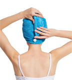 Hopeshine Women'S Soft Shower Hair Towel Twist Hair Turban Wrap Drying Cap Great Gift For Women (Blue 3-Pack)