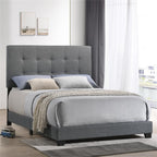 Intercon Addyson Full UPH Bed Platform, Gray