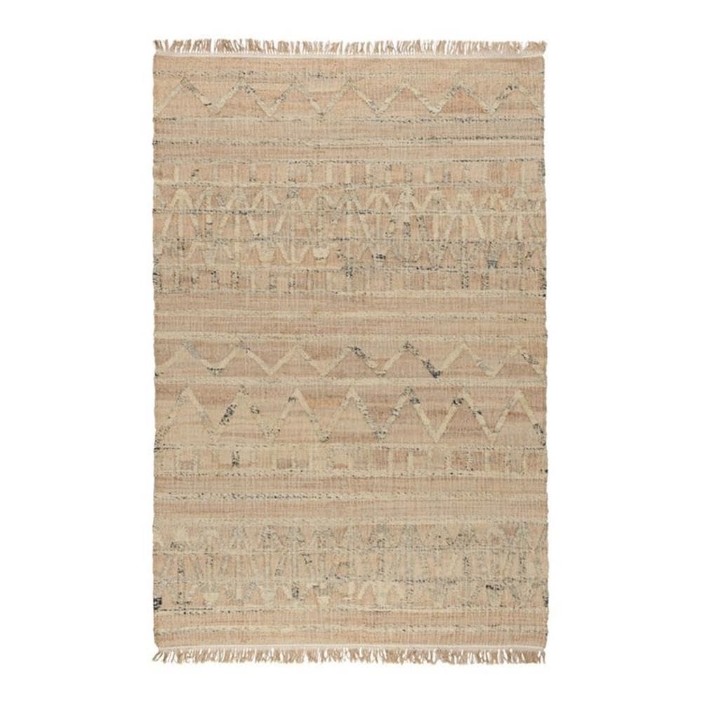 Kosas Home Megan Area Rug, Bedroom, Kitchen Living Room, 8' X 10', Natural