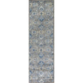 Rizzy Home Alora Decor Euphoria 2'6" X 10' Gray/Gray/Rust/Blue Hybrid Area Rug