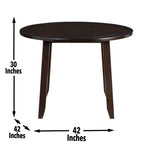 Steve Silver Furniture Yorktown 5PC Grey Dining Set, Gray