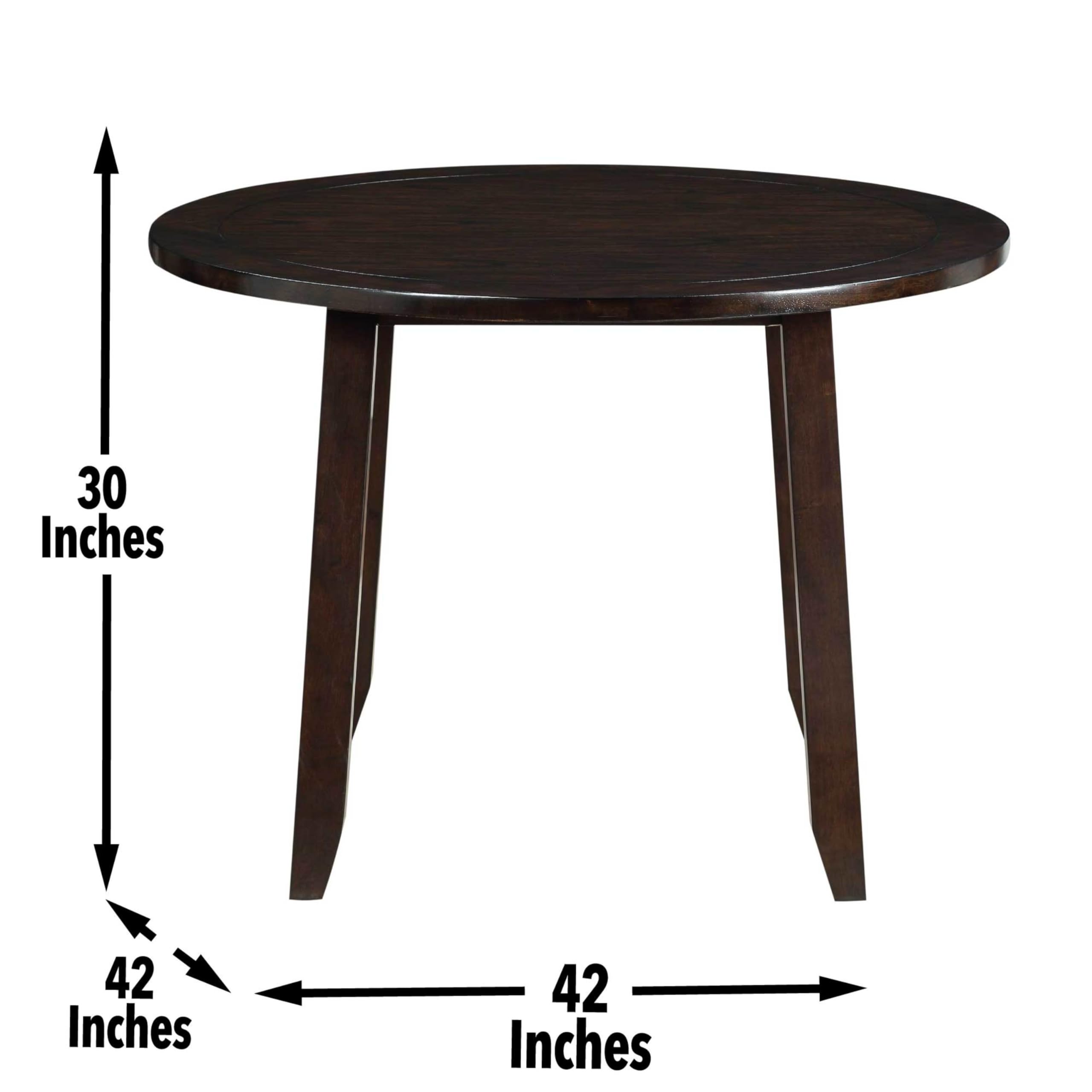 Steve Silver Furniture Yorktown 5PC Grey Dining Set, Gray