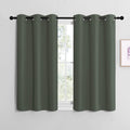 Nicetown Modern Blackout Short Curtains, Thermal Insulated And Privacy Room Darkening Drape Panels For Boy'S Guest Room Door Sma