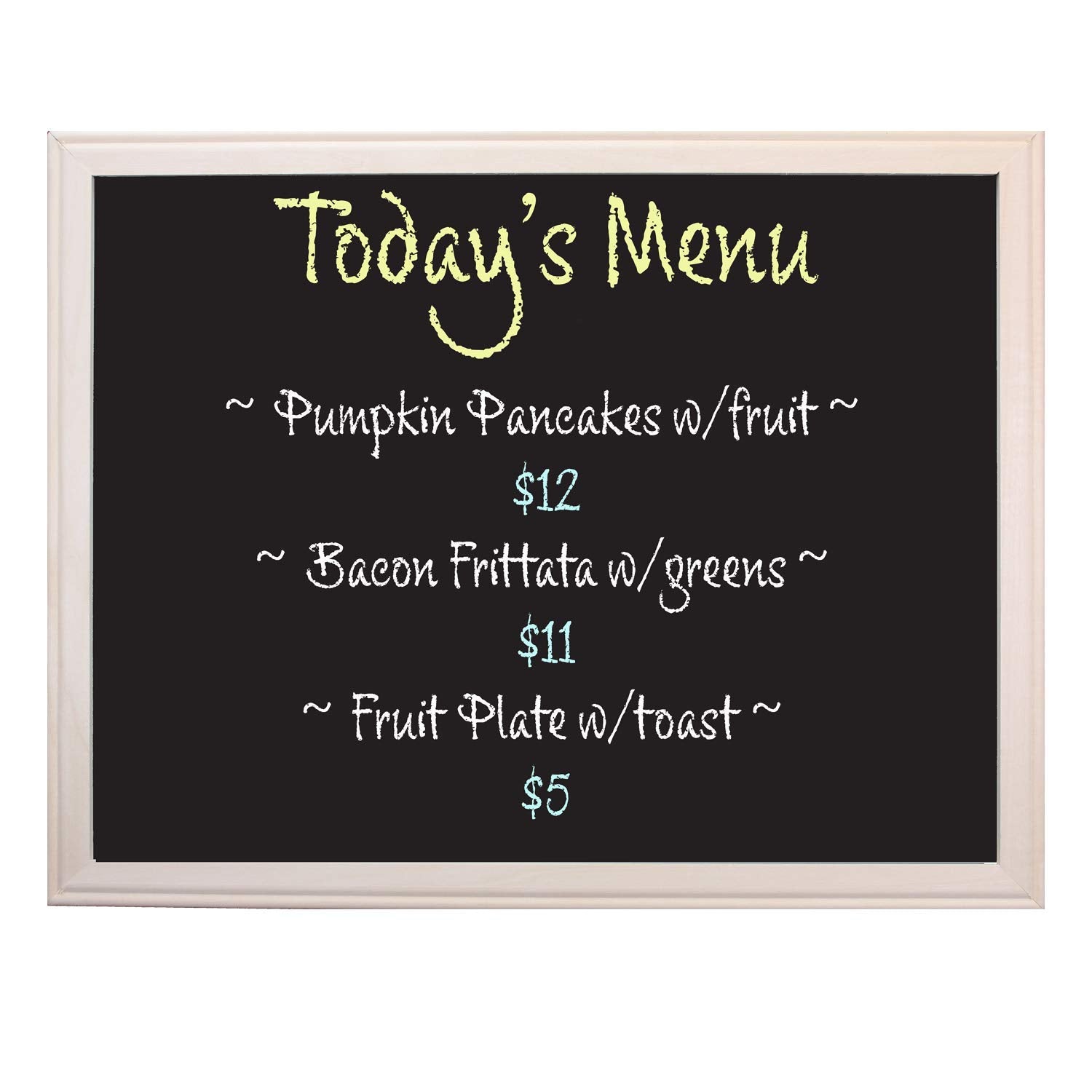 18 x 24 Wood Framed Black Chalkboard