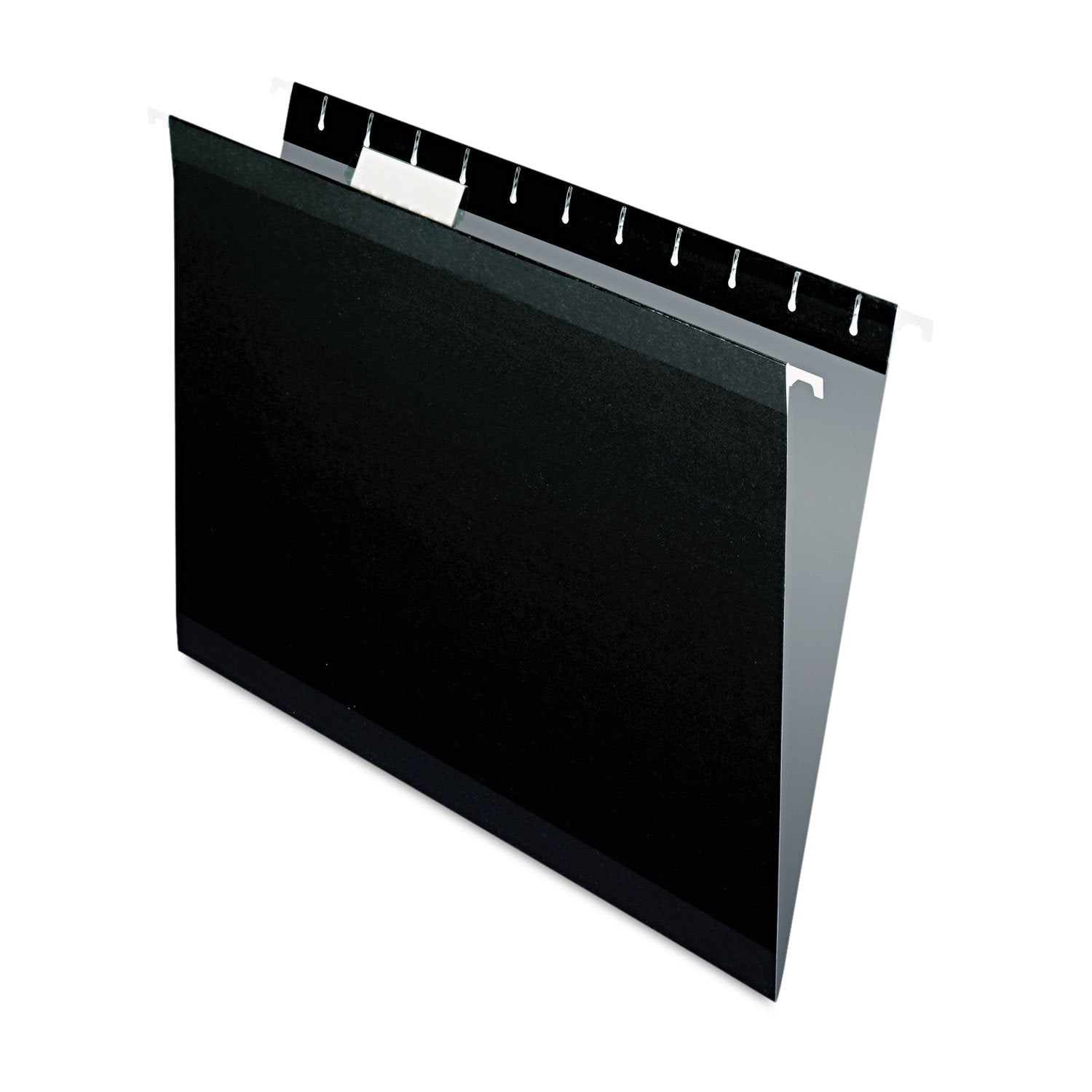 Pendaflex Reinforced Hanging Folders, Letter, 1/5 Tab, Black, (Ess415215Bla)