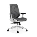 Innowin Berlin Ergonomic Medium Back Office Chair & Work From Home With Seat Slider Mechanism, Adjustable Armrest & Aluminum Bas