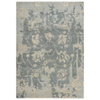 Alora Decor Abby 8' X 10' Traditional Dk. Gray/Blue/Gray Hand Knotted Area Rug