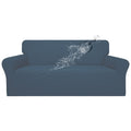 Easy-Going 100% Waterproof Couch Cover, Dual Waterproof Sofa Cover, Stretch Jacquard Sofa Slipcover, Leakproof Furniture Protector For Kids, Pets, Dog And Cat (Oversized Sofa, Bluestone)
