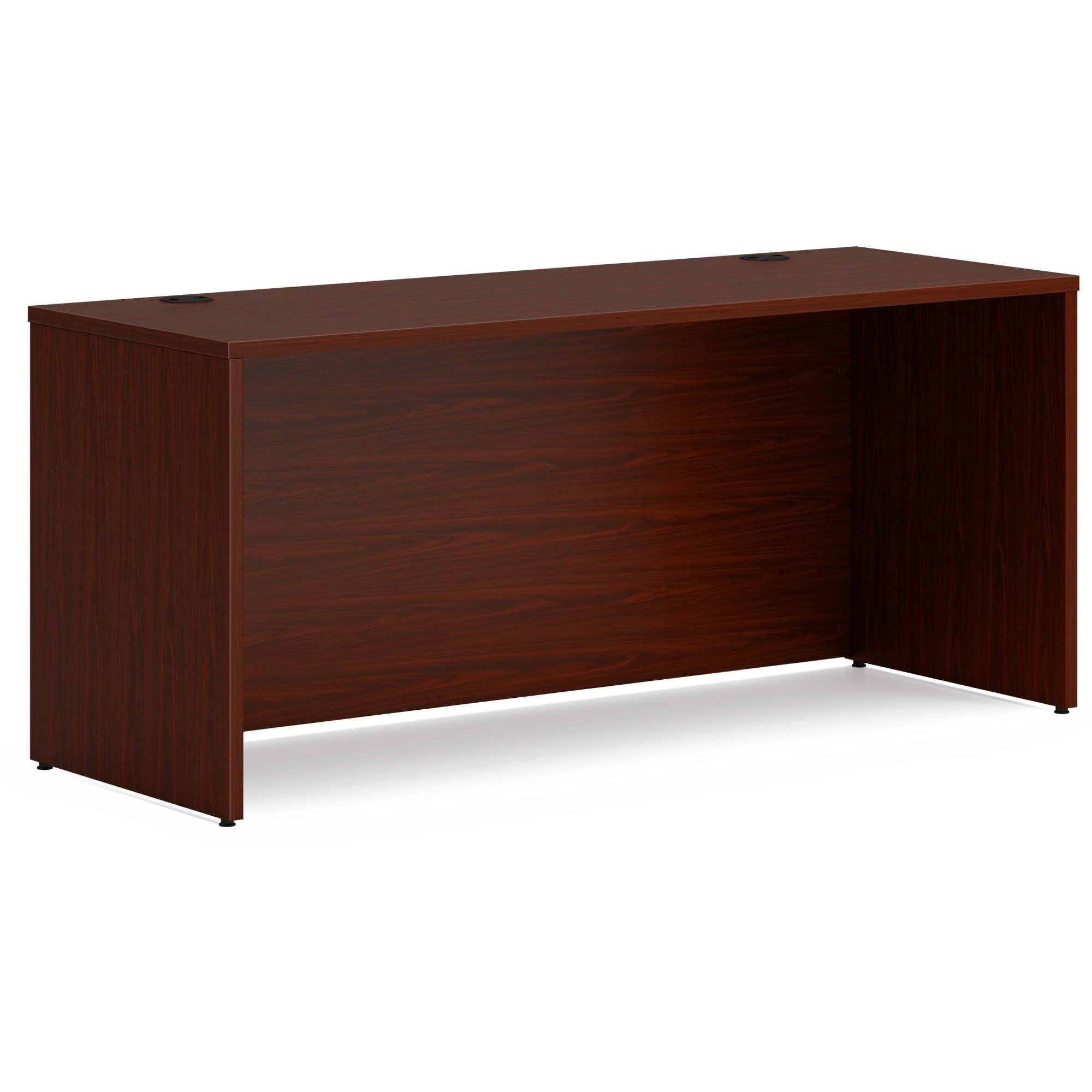 HON HONLCS6624LT1 66 in. Shell Credenza Mahogany, Brown