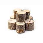 Rustic Wood Table Numbers Holder Wood Place Card Holder Party Wedding Table Name Card Holder Memo Note Card (20Pcs)