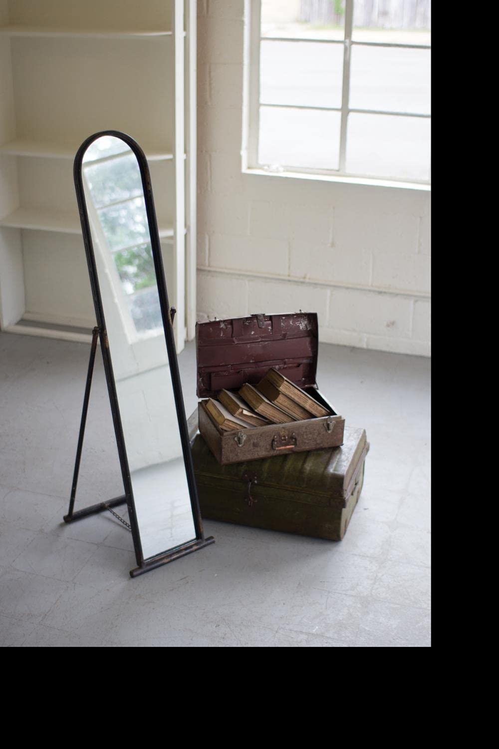 Kalalou CCG1469 Floor Mirror, Multi Color