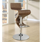 Coaster Furniture Adjustable Bar Stool Walnut 100396