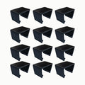 Leewoojardin 12 Pieces Outdoor Patio Furniture Clips For Wicker Sectional Couch Sofa Furniture Clips Wicker Rattan Furniture Con