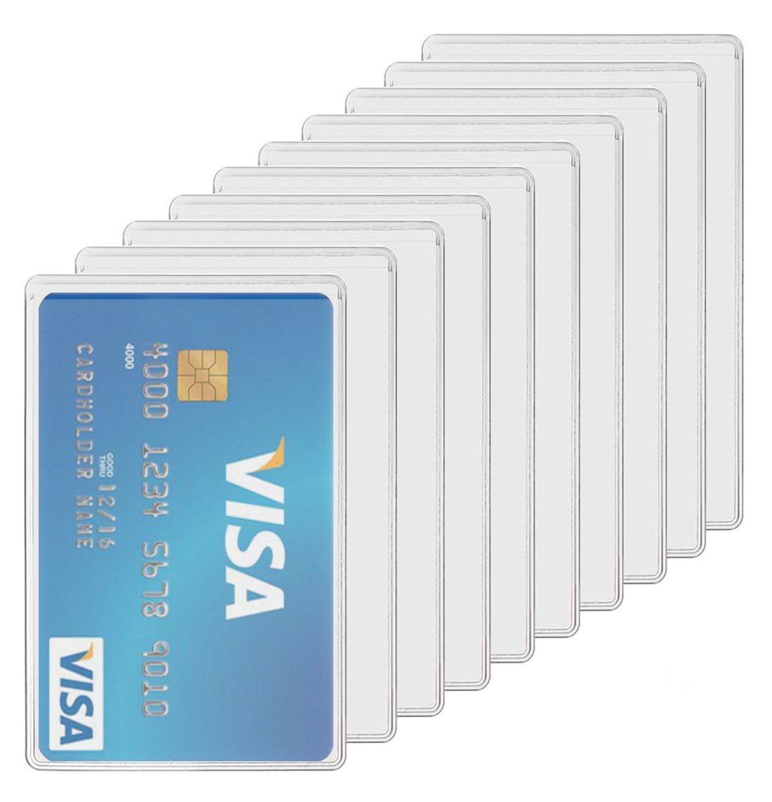 Officepoch Waterproof New Medicare Card Holder Protector Sleeve For Credit Card Hunting License Id Business Card