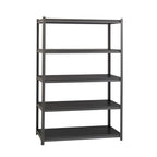 Lorell LLR59702 3,200 lb Capacity Riveted Steel Shelving