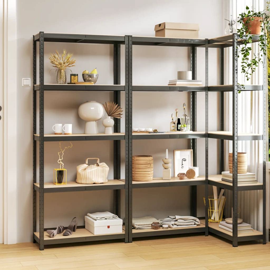 vidaXL 5-Layer Shelves Bookcase