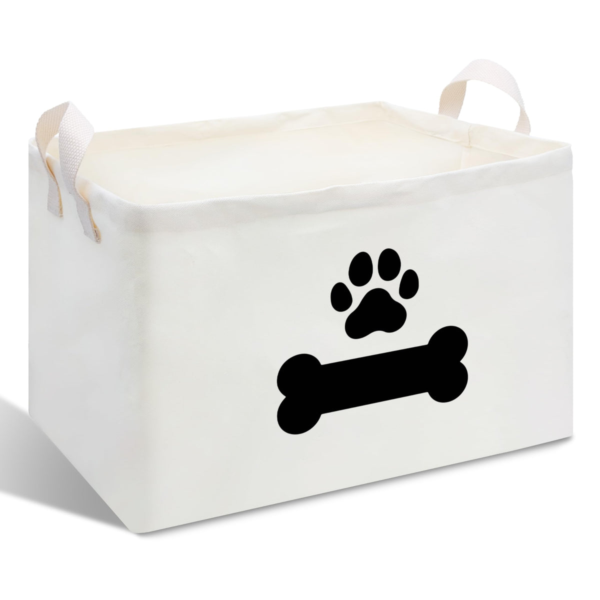 CIAEXRN Dog Collapsible Storage Basket with Handles