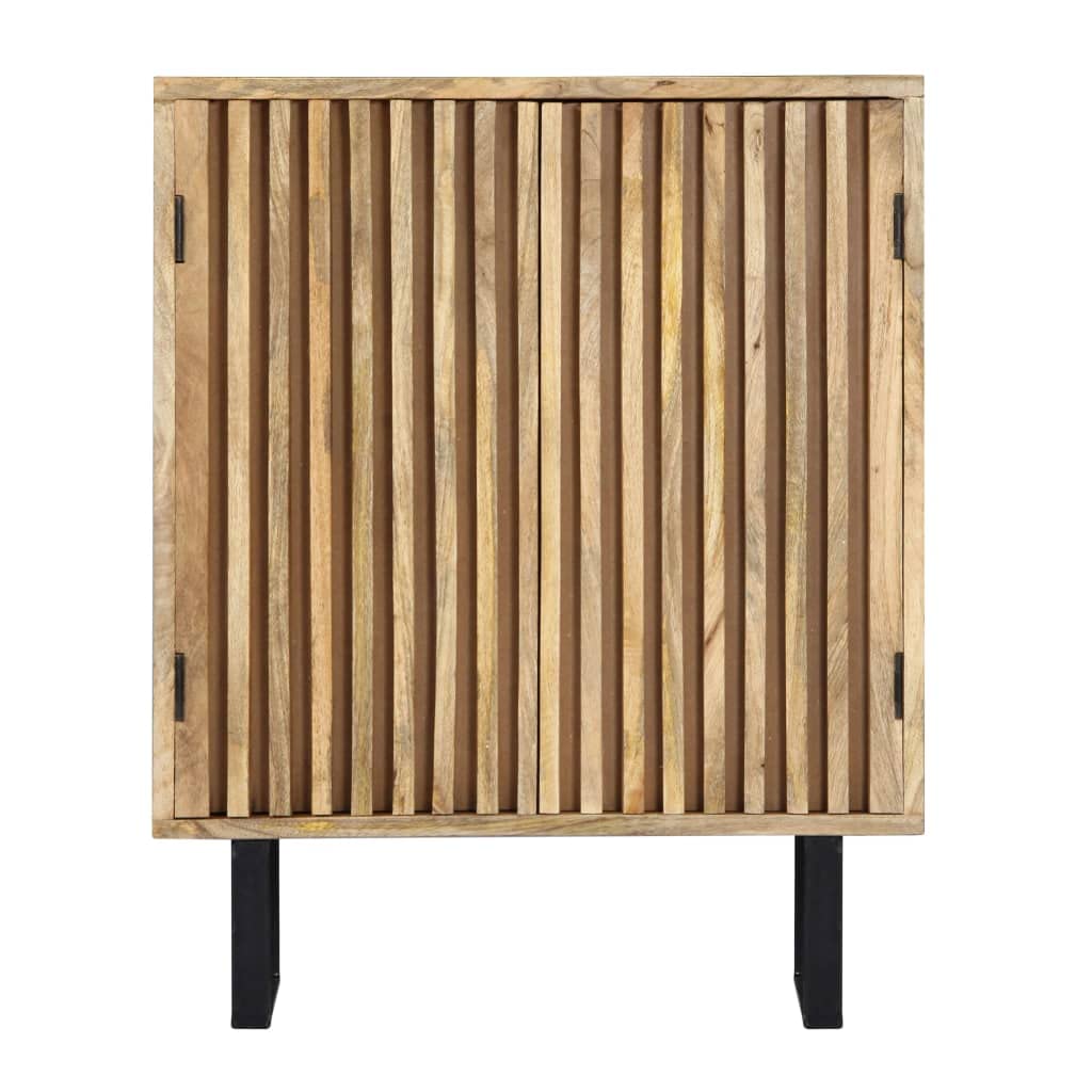 vidaXL Sideboard 23.6&quot;x13.8&quot;x29.5&quot; Solid Mango Wood