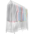 Sorbus Cover for Garment Rack - 6 Ft Transparent Clothes Rack Cover, Garment Coat Hanger Protector Dustproof Waterproof Clothing